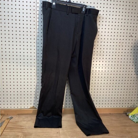 cowgirl argyle boho cozy grandpa dad 34/30 kenneth cole reaction Flat Front Pant - Picture 1 of 5